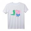Kinder George Pig & Dino T-Shirt - Bequemes, langlebiges Kindershirt mit beliebten Charakteren