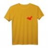 Chinesisches Karten- und Flaggen-Brust-Logo T-Shirt – Zeigen Sie Ihren Stolz auf China, ideal für Familienfeste, Reisen und sportliche Events