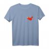 Chinesisches Karten- und Flaggen-Brust-Logo T-Shirt – Zeigen Sie Ihren Stolz auf China, ideal für Familienfeste, Reisen und sportliche Events