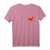 Chinesisches Karten- und Flaggen-Brust-Logo T-Shirt – Zeigen Sie Ihren Stolz auf China, ideal für Familienfeste, Reisen und sportliche Events