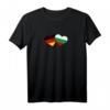 Deutschland Bulgarien T-Shirt Liebe Herz Flagge – Perfektes Geschenk für Deutsche und Bulgaren zu Valentinstag, Weihnachten & Geburtstag