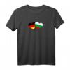 Deutschland Bulgarien T-Shirt Liebe Herz Flagge – Perfektes Geschenk für Deutsche und Bulgaren zu Valentinstag, Weihnachten & Geburtstag