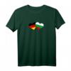 Deutschland Bulgarien T-Shirt Liebe Herz Flagge – Perfektes Geschenk für Deutsche und Bulgaren zu Valentinstag, Weihnachten & Geburtstag