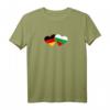 Deutschland Bulgarien T-Shirt Liebe Herz Flagge – Perfektes Geschenk für Deutsche und Bulgaren zu Valentinstag, Weihnachten & Geburtstag