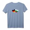 Deutschland Bulgarien T-Shirt Liebe Herz Flagge – Perfektes Geschenk für Deutsche und Bulgaren zu Valentinstag, Weihnachten & Geburtstag