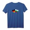 Deutschland Bulgarien T-Shirt Liebe Herz Flagge – Perfektes Geschenk für Deutsche und Bulgaren zu Valentinstag, Weihnachten & Geburtstag