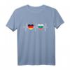 Deutschland und Bulgarien Flaggen T-Shirt – Stolz auf doppelte Staatsbürgerschaft, für Urlaub, Städtetrip & Integration