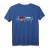 Deutschland und Bulgarien Flaggen T-Shirt – Stolz auf doppelte Staatsbürgerschaft, für Urlaub, Städtetrip & Integration