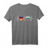 Deutschland und Bulgarien Flaggen T-Shirt – Stolz auf doppelte Staatsbürgerschaft, für Urlaub, Städtetrip & Integration