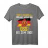 Ossi Geschenk Frauen DDR Männer Ostdeutschland NVA Osten T-Shirt – Stolz auf DDR und Ostdeutschland, ideal für Ostdeutsche, NVA & Jugendweihe
