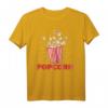 Retro Popcorn Kostüm T-Shirt für Fasching & Karneval - Ideales Gruppenkostüm, Partnerkostüm & Geschenkidee für Jung und Alt