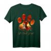 Cairn Terrier It's Fall Y'all Hundepfote Halloween T-Shirt - Lustiges Hundemotiv für Halloween & Herbst