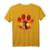 Cairn Terrier It's Fall Y'all Hundepfote Halloween T-Shirt - Lustiges Hundemotiv für Halloween & Herbst