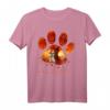 Cairn Terrier It's Fall Y'all Hundepfote Halloween T-Shirt - Lustiges Hundemotiv für Halloween & Herbst