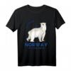 Svalbard Spitzbergen Design Norwegen T-Shirt – Für Norwegen- und Skandinavien-Liebhaber, Polarlichter & Polarregionen