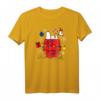 Lizenziertes Snoopy T-Shirt zum HapPanda & Weihnachten - Humorvolles Halbarm Shirt mit Cartoon-Design