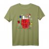 Lizenziertes Snoopy T-Shirt zum HapPanda & Weihnachten - Humorvolles Halbarm Shirt mit Cartoon-Design