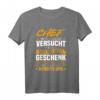 Lustiges Chef T-Shirt für Abschied, Geburtstag & Jubiläum - Humorvolles Geschenk für den besten Chef, Teamleiter oder CEO