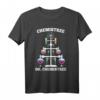 Lustiges Chemie Nerd T-Shirt mit Weihnachtsbaum - Perfektes Geschenk für Chemiker, Chemiestudenten & Wissenschafts-Nerds