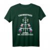 Lustiges Chemie Nerd T-Shirt mit Weihnachtsbaum - Perfektes Geschenk für Chemiker, Chemiestudenten & Wissenschafts-Nerds