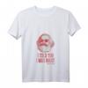 Damen Karl Marx Marxismus Kommunismus Sozialismus V-Ausschnitt T-Shirt mit Zitat - Perfekt für Philosophen & Kritiker des Kapitalismus
