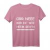 Nach Hause gehen auf Sächsisch Feierabend T-Shirt – Lustiger Dialekt-Spruch für Sachsen, Chemnitz, Dresden, Zwickau & Leipzig