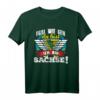 Herren Lustiges Sächsischer Dialekt T-Shirt – Geschenk für Sachsen, Geburtstag & Weihnachten, mit Spruch