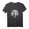 Vierbeiner Hund Hunderasse - Vollmond Chihuahua T-Shirt für Hundeliebhaber und als Geschenk für Hunde-Freunde