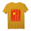 China Flagge T-Shirt – Vintage China Geschenk für Männer, Frauen & Kinder, Retro Chinesische Flagge Mode-Statement