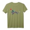 China-Flagge Imperial gelbe Drachenflagge Qing Dynastie T-Shirt – Klassisches Design für Liebhaber chinesischer Geschichte