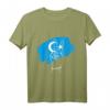 Frieden für Muslime in China - Uiguren Soli T-Shirt für Menschenrechte und Solidarität