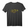 Golden chinesischer Drache T-Shirt – Antikes asiatisches Design für Reptilien- und Drachenliebhaber, Jahr des Drachens