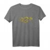 Golden chinesischer Drache T-Shirt – Antikes asiatisches Design für Reptilien- und Drachenliebhaber, Jahr des Drachens
