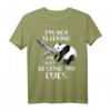 Ich schlafe nicht - Tier-Panda-Liebhaber/China T-Shirt für Tierfreunde, Humor und Tierschutz Fans, perfekte Geschenkidee
