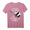 Ich schlafe nicht - Tier-Panda-Liebhaber/China T-Shirt für Tierfreunde, Humor und Tierschutz Fans, perfekte Geschenkidee