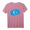 Uiguren Flagge - Solidarität für Muslime in China T-Shirt für Menschenrechtsaktivisten & Proteste