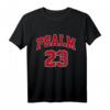 Psalm 23 Hemd für Sneakerheads - Christliche Bibel T-Shirts mit Jesus Motiv, Perfektes Geschenk für Christen