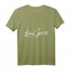 Believe in the Lord Jesus - Christliches Jesus T-Shirt für Christen und Gläubige zum Ausdruck des Glaubens im Gottesdienst