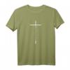 Jesus Kreuz Christliches Geschenk für Christen - T-Shirt für Kirche, Weihnachten, Ostern & religiöse Anlässe