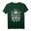 Bulls Eye & Schädel - Retro Dartscheibe T-Shirt für Herren & Damen, lustiges Dart Motiv für Dartspieler & Turniere, perfektes Geschenk für Dartfans