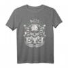 Bulls Eye & Schädel - Retro Dartscheibe T-Shirt für Herren & Damen, lustiges Dart Motiv für Dartspieler & Turniere, perfektes Geschenk für Dartfans