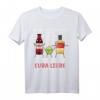Wenn das Leben dir eine Limette gibt frag nach Cuba Libre T-Shirt – Lustiges Party- und Trink-Spruch Oberteil für Barkeeper und Cocktail-Liebhaber