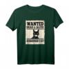Wanted Dead or Alive Schrödingers Katze T-Shirt – Lustiges Geschenk für Katzenliebhaber, Freunde & Familie