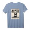 Wanted Dead or Alive Schrödingers Katze T-Shirt – Lustiges Geschenk für Katzenliebhaber, Freunde & Familie