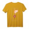 Aesthetic Vaporwave Japan Art T-Shirt mit Human Heart - Kawaii, Grunge & Anime Merchandise für Teenager, Manga Fans & Japan-Liebhaber