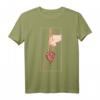 Aesthetic Vaporwave Japan Art T-Shirt mit Human Heart - Kawaii, Grunge & Anime Merchandise für Teenager, Manga Fans & Japan-Liebhaber