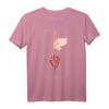 Aesthetic Vaporwave Japan Art T-Shirt mit Human Heart - Kawaii, Grunge & Anime Merchandise für Teenager, Manga Fans & Japan-Liebhaber