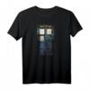 Doctor Who Cosplay Tardis Distressed T-Shirt - Hochwertiges Fan-Shirt mit Digitaldruck, langlebig & perfekt für Cosplay & Fanartikel