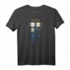 Doctor Who Cosplay Tardis Distressed T-Shirt - Hochwertiges Fan-Shirt mit Digitaldruck, langlebig & perfekt für Cosplay & Fanartikel