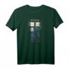 Doctor Who Cosplay Tardis Distressed T-Shirt - Hochwertiges Fan-Shirt mit Digitaldruck, langlebig & perfekt für Cosplay & Fanartikel